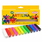 PLASTILINA ARTELINA ARTEL 12 COLORES PARA MODELAR 3
