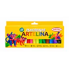PLASTILINA ARTELINA ARTEL 12 COLORES PARA MODELAR 1