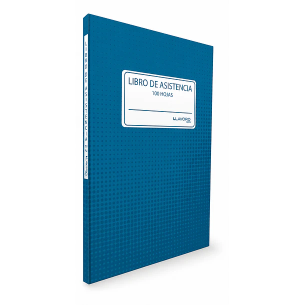 LIBRO DE REGISTRO ASISTENCIA 100 HOJAS LAVORO 1