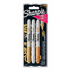 MARCADORES SHARPIE METÁLICOS PUNTA FINA 3 COLORES 1