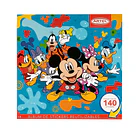 BLOCK STICKERS REUTILIZABLES MICKEY Y SUS AMIGOS ARTEL 1