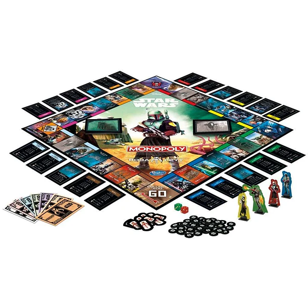 MONOPOLY STAR WARS BOBA FETT 2