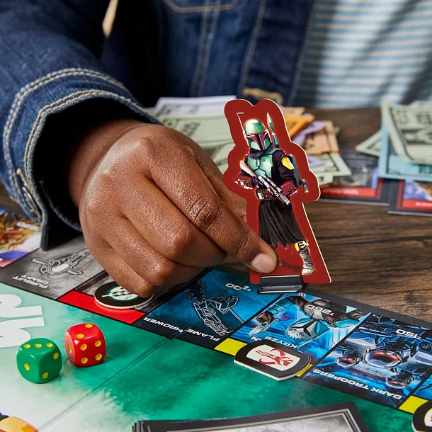 MONOPOLY STAR WARS BOBA FETT 3