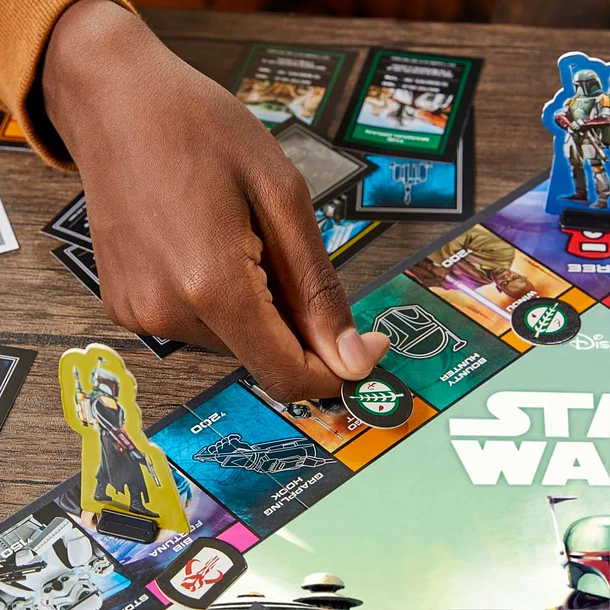 MONOPOLY STAR WARS BOBA FETT 5
