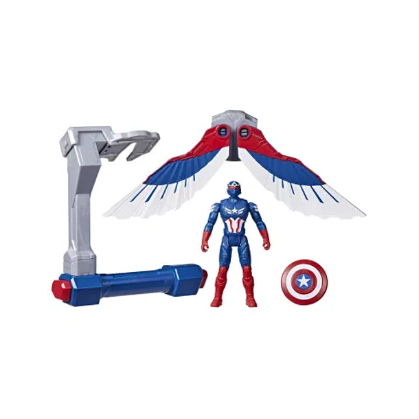 CAPITÁN AMÉRICA VUELO CONTROLADO MARVEL EPIC HERO SERIES 1
