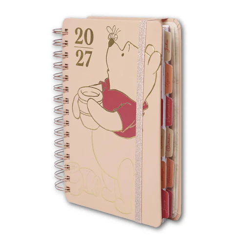 AGENDA 2027 DIARIA WINNIE THE POOH MOOVING 15 × 21 CM
