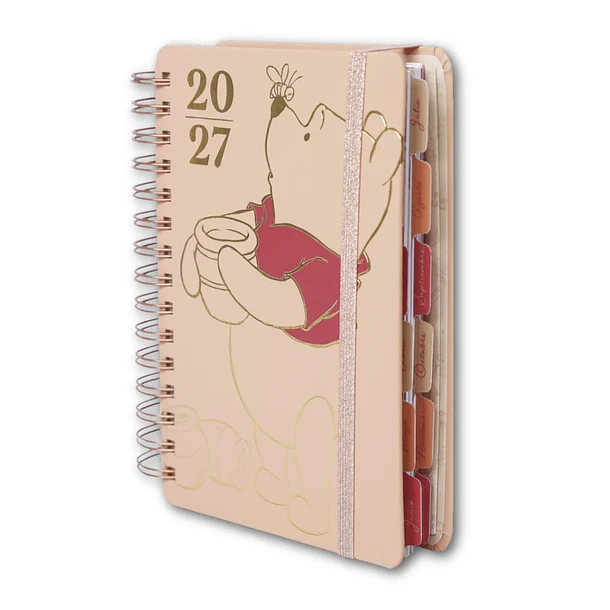 AGENDA 2027 DIARIA WINNIE THE POOH MOOVING 15 × 21 CM 1