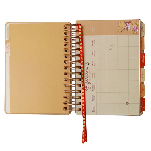 AGENDA 2027 DIARIA WINNIE THE POOH MOOVING 15 × 21 CM 5