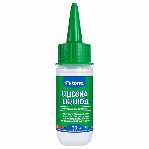 SILICONA LÍQUIDA TORRE 30 ML PARA MANUALIDADES