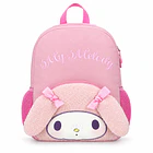 MOCHILA MY MELODY TEDDY ROSA CON BOLSILLO DE PELUCHE 1