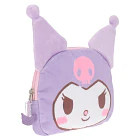 ESTUCHE ESCOLAR KUROMI LILA DE PELUCHE 2