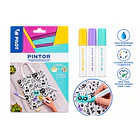 SET PILOT PINTOR PARA PINTAR BOLSO 3 MARCADORES 2