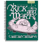 CUADERNO UNIVERSITARIO PROARTE 7MM 100H RICK AND MORTHY 5