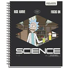 CUADERNO UNIVERSITARIO PROARTE 7MM 100H RICK AND MORTHY 6
