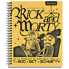 CUADERNO UNIVERSITARIO PROARTE 7MM 100H RICK AND MORTHY 11