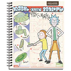 CUADERNO UNIVERSITARIO PROARTE 7MM 100H RICK AND MORTHY 1