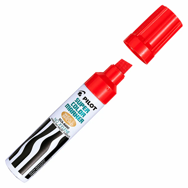 MARCADOR PERMANENTE JUMBO RECARGABLE PILOT SCA-6600 3