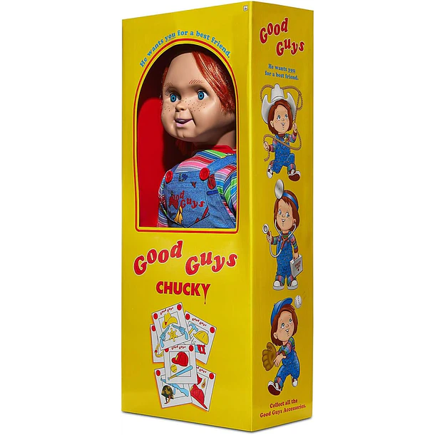 MUÑECA CHUCKY GOOD GUYS 61 CM SPIRIT HALLOWEEN ORIGINAL 8