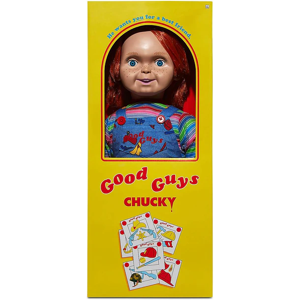 MUÑECA CHUCKY GOOD GUYS 61 CM SPIRIT HALLOWEEN ORIGINAL 7