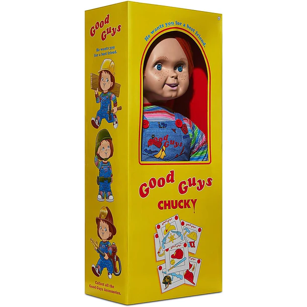MUÑECA CHUCKY GOOD GUYS 61 CM SPIRIT HALLOWEEN ORIGINAL 9