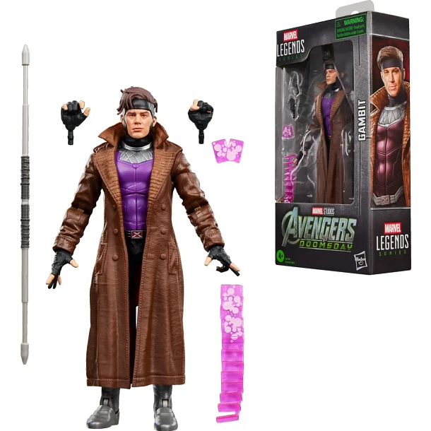 FIGURA GAMBIT MARVEL LEGENDS AVENGERS DOOMSDAY 15 CM 1