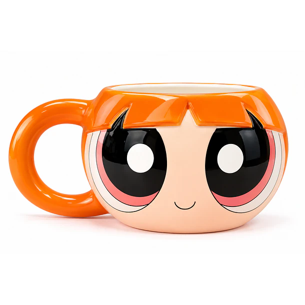 TAZÓN 3D LAS CHICAS SUPERPODEROSAS 500 ML CERÁMICA 1
