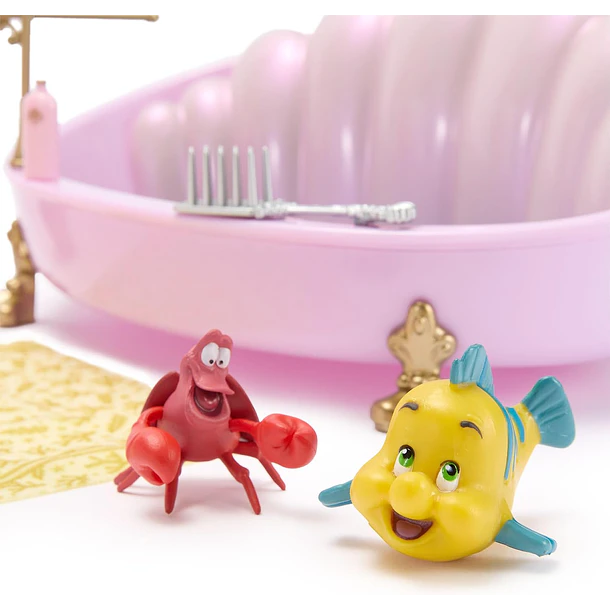 MUÑECA DISNEY PRINCESS ARIEL CON BAÑERA Y ACCESORIOS 2