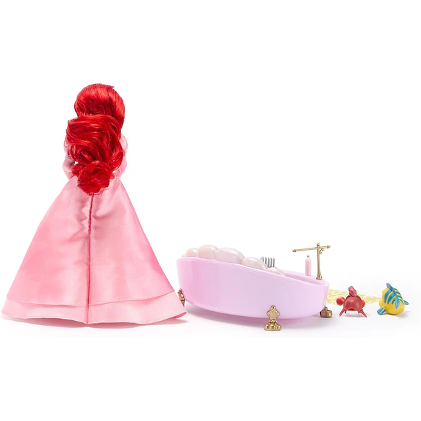 MUÑECA DISNEY PRINCESS ARIEL CON BAÑERA Y ACCESORIOS 3