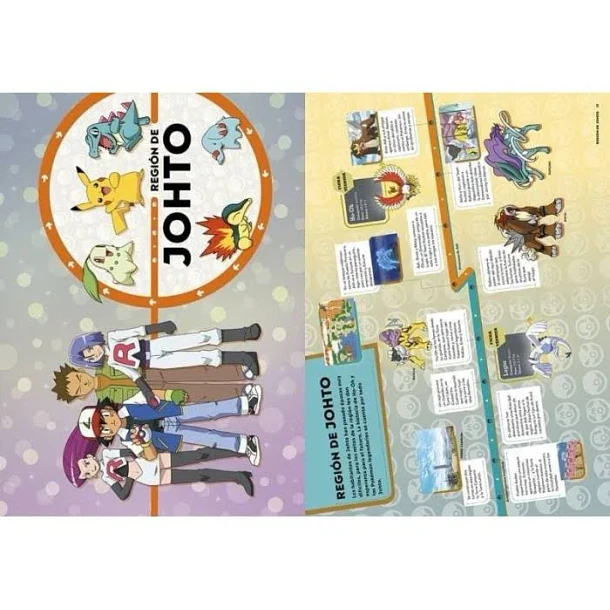 LIBRO POKÉMON LÍNEAS DEL TIEMPO – MONTENA 2