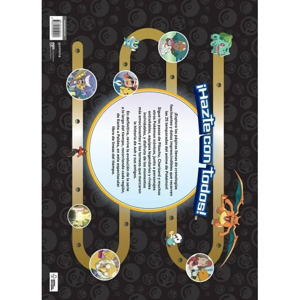 LIBRO POKÉMON LÍNEAS DEL TIEMPO – MONTENA 6