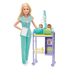 BARBIE DOCTORA DE BEBÉS CON 2 BEBÉS Y ACCESORIOS 1