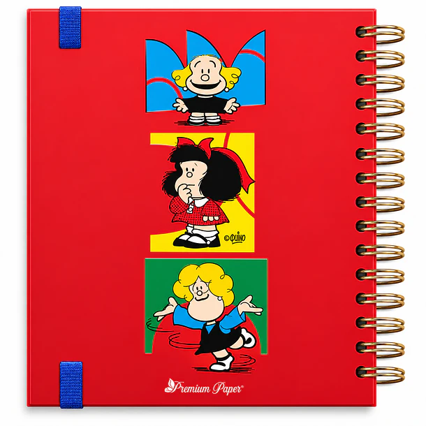 AGENDA MAFALDA Y CIA. 2026 PREMIUM PAPER 8