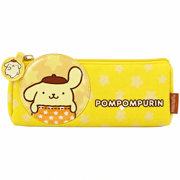 ESTUCHE ESCOLAR POMPOMPURIN AMARILLO 20X9 CM PROARTE 1