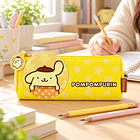 ESTUCHE ESCOLAR POMPOMPURIN AMARILLO 20X9 CM PROARTE 2