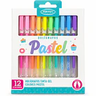 BOLÍGRAFOS GEL 12 COLORES PASTEL 0.8 MM ARTEL 1