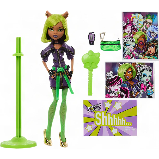 MONSTER HIGH CLAWDEEN WOLF DAWN OF THE DANCE 3