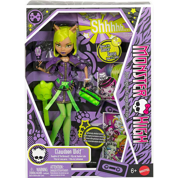 MONSTER HIGH CLAWDEEN WOLF DAWN OF THE DANCE 7