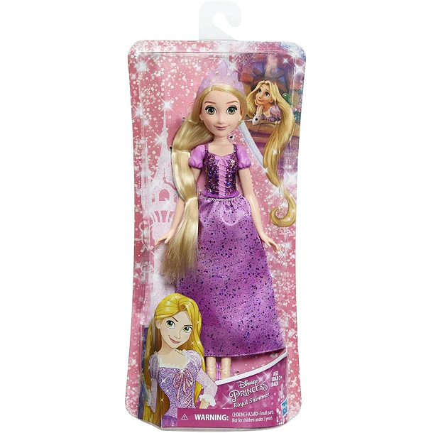 MUÑECA RAPUNZEL DISNEY PRINCESS ROYAL SHIMMER HASBRO 3