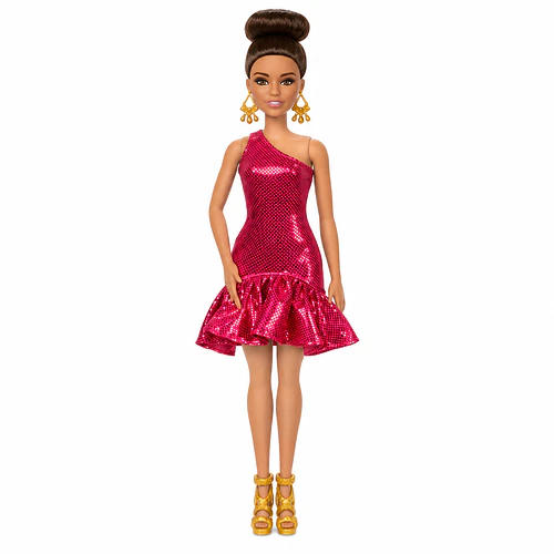 BARBIE BAILARINA DE SALÓN CON VESTIDO Y TROFEO MATTEL