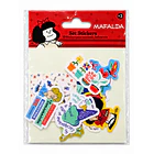 SET 12 STICKERS MAFALDA PARA NOTEBOOK 5X5 CM 2