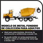 CAMIÓN MEZCLADOR CAT CT660 MCNEILUS BRIDGEMASTER 1:64 3