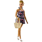 MUÑECA BARBIE FASHIONISTAS 102 CON CAMBIO DE ROPA MATTEL 2