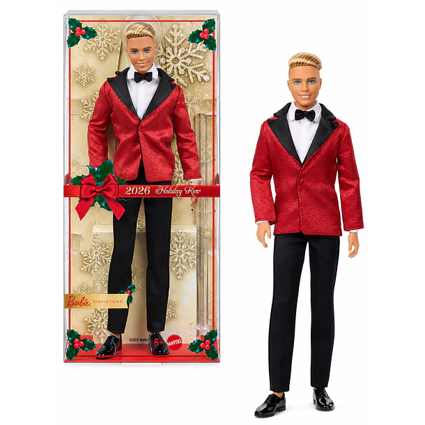 BARBIE SIGNATURE KEN HOLIDAY 2026 RUBIO COLECCIONABLE 1