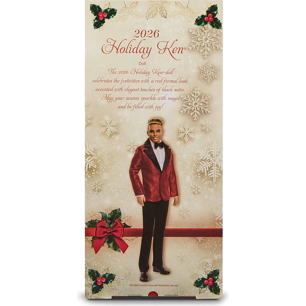 BARBIE SIGNATURE KEN HOLIDAY 2026 RUBIO COLECCIONABLE 6
