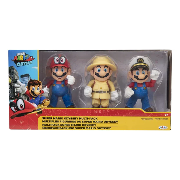 SUPER MARIO ODYSSEY PACK 3 FIGURAS 11 CM JAKKS PACIFIC 3