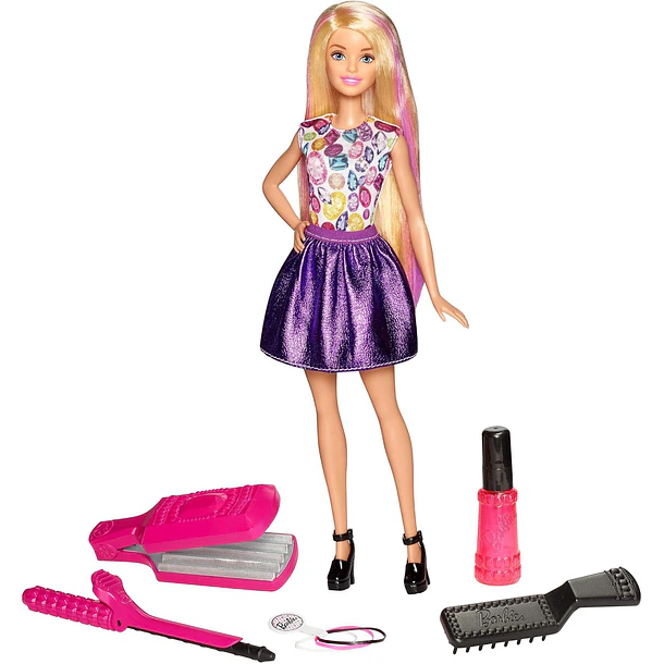 BARBIE DISEÑADORA DE PEINADOS MATTEL – SET DE BELLEZA 1