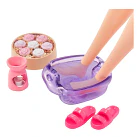 BARBIE SPA DAY CON MASCOTA Y ACCESORIOS MATTEL 3