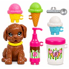 BARBIE HELADERÍA CON PERRITO Y ACCESORIOS MATTEL 2