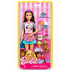 BARBIE HELADERÍA CON PERRITO Y ACCESORIOS MATTEL 3