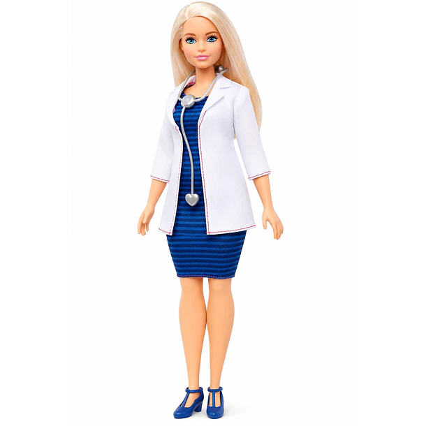 BARBIE DOCTORA MATTEL CON ESTETOSCOPIO ORIGINAL 1